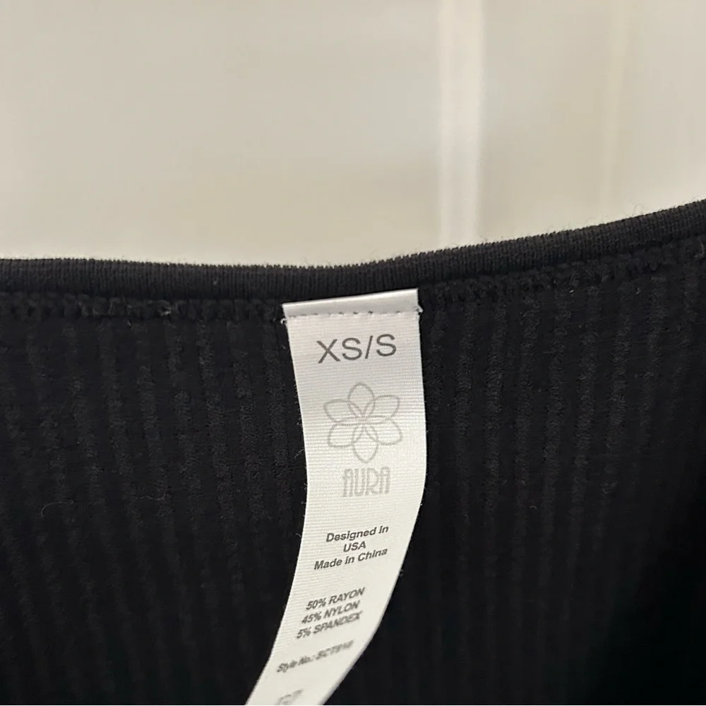 Black Ribbed Tank - Picture 3 of 3